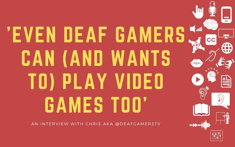 Deaf Gamers TV on Subtitles in Gaming: INTERVIEW